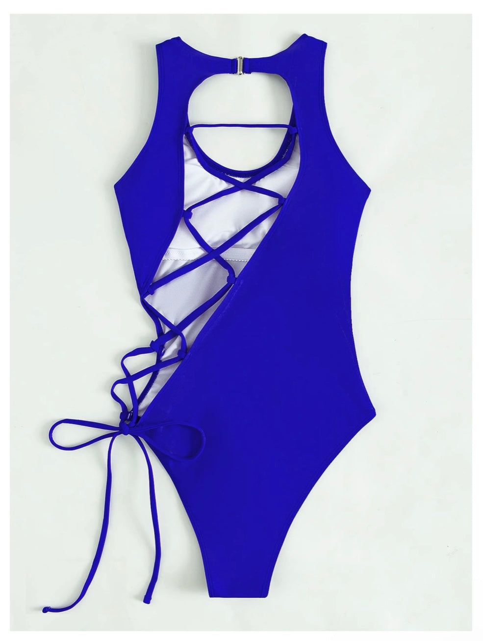 Lace-up One Piece Bikini/Body Suit