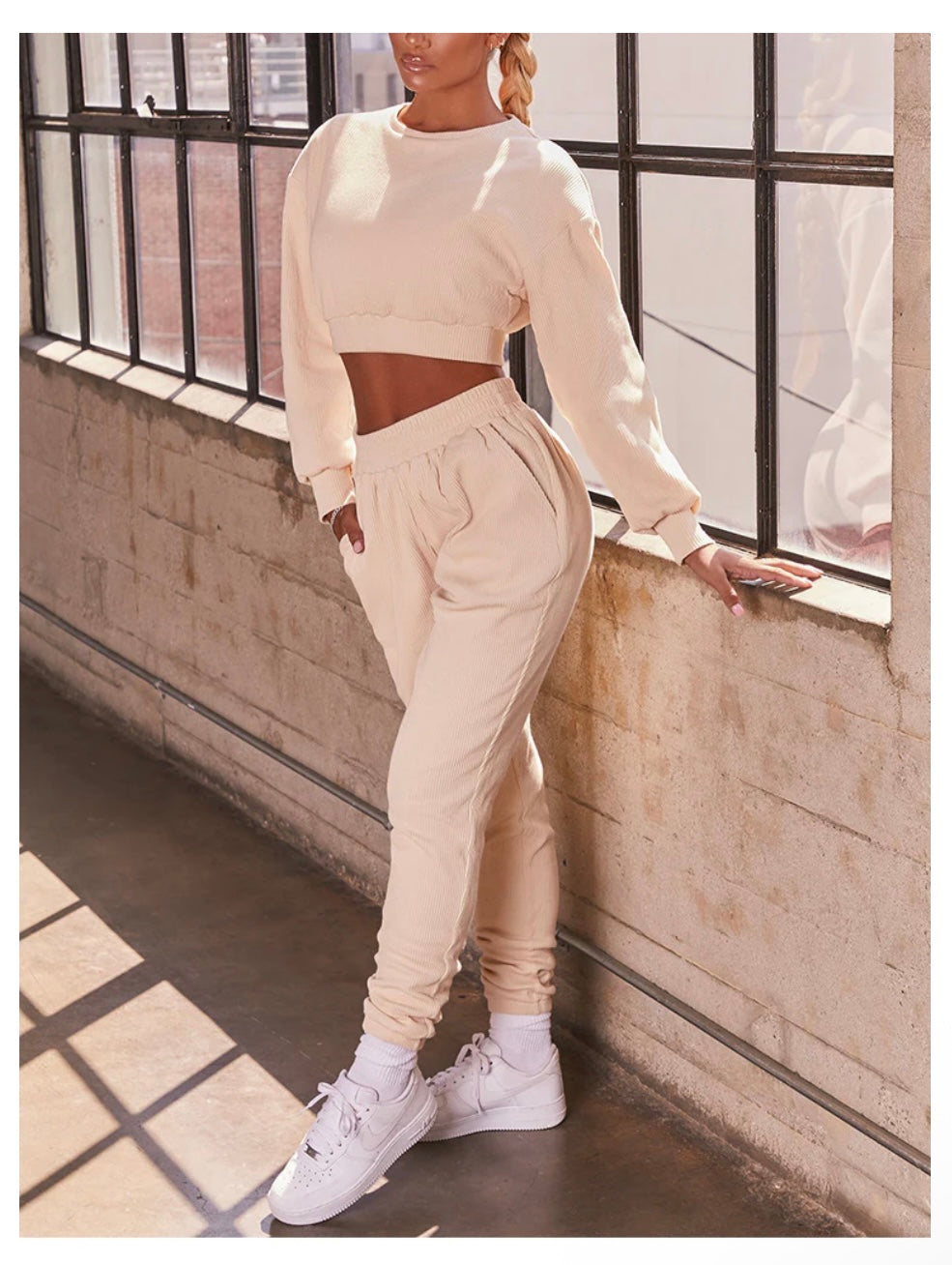 Women's Crewneck Fleece Set