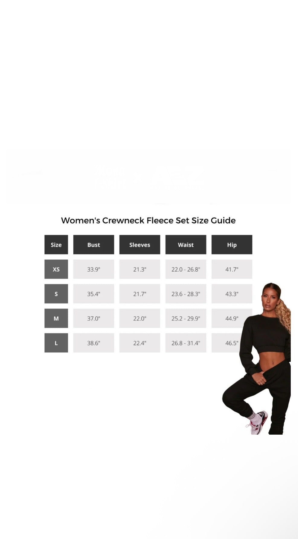 Women's Crewneck Fleece Set