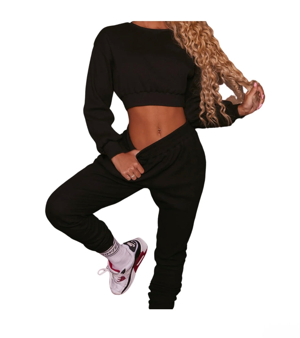 Women's Crewneck Fleece Set