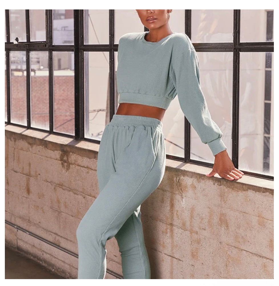 Women's Crewneck Fleece Set