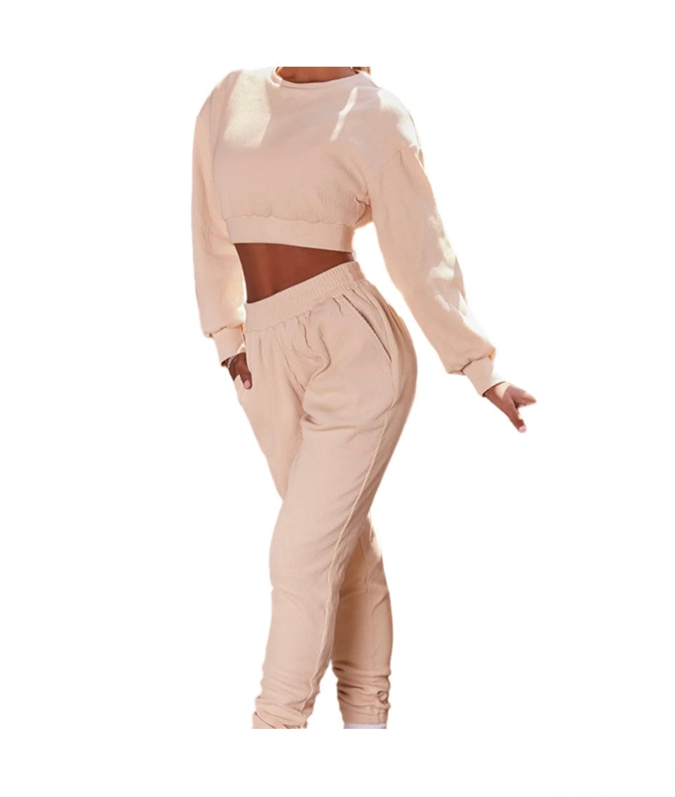 Women's Crewneck Fleece Set
