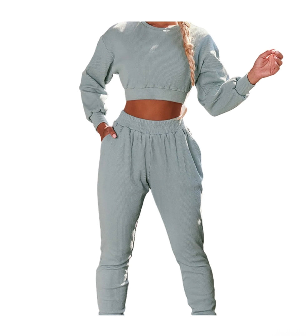 Women's Crewneck Fleece Set